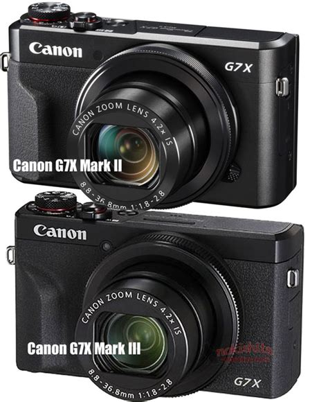 canon g7x mark ii vs mark iii